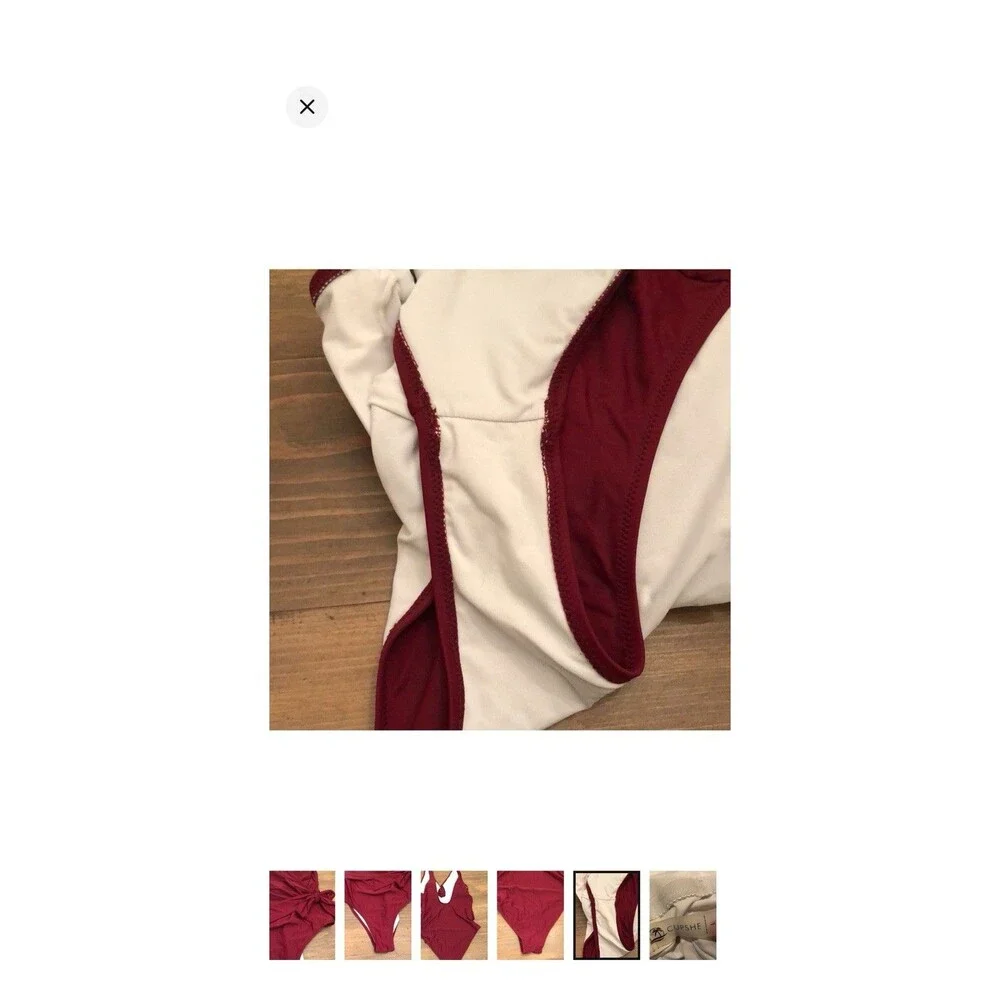 BUNDLE OF 2  CUPSHE  LARGE ONE PIECE SWIMSUITS